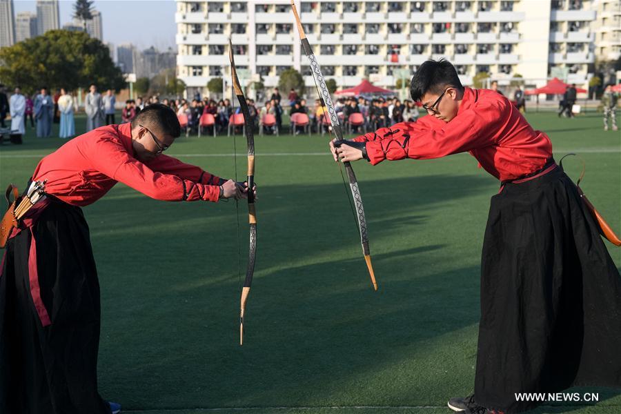 CHINA-HEFEI-CULTURE-RITUAL OF ARCHERY (CN)