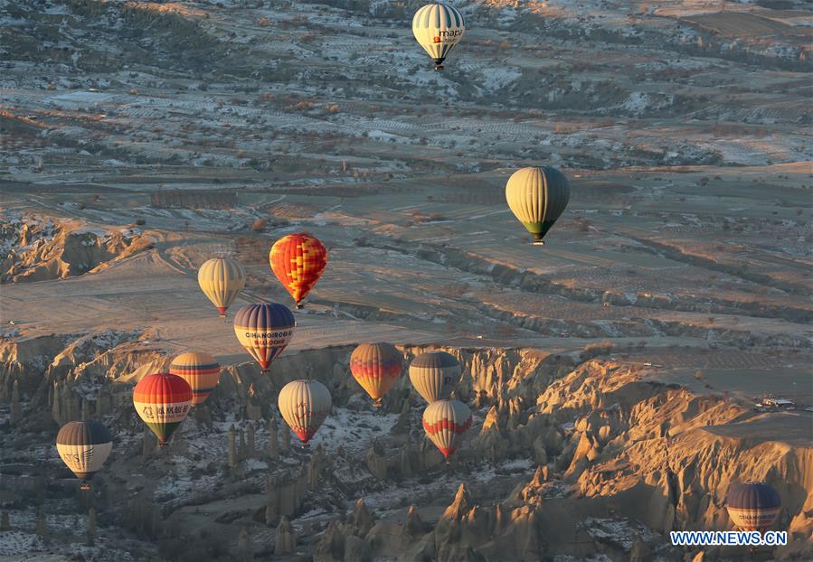 TURKEY-CAPPADOCIA-AIR BALLOON TRIP-DAILY LIFE