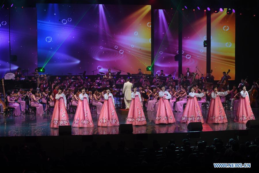 SOUTH KOREA-GANGNEUNG-DPRK-SAMJIYON ORCHESTRA-PERFORMANCE