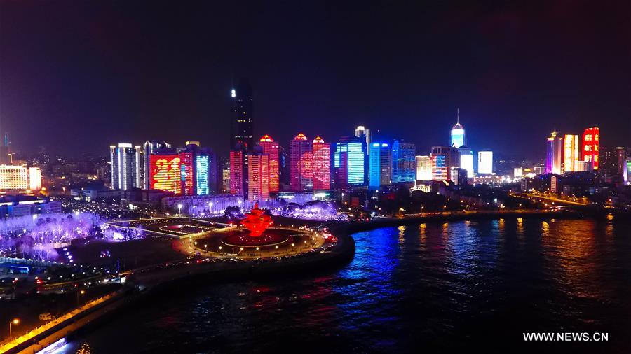 CHINA-QINGDAO-NIGHT VIEW (CN)