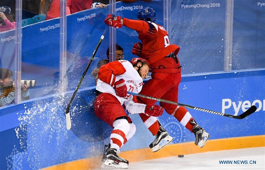 (SP)OLY-SOUTH KOREA-PYEONGCHANG-ICE HOCKEY-MEN'S SEMI-FINAL-OAR VS CZE