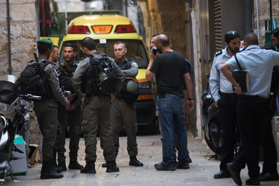 MIDEAST-JERUSALEM-OLD CITY-STABBING