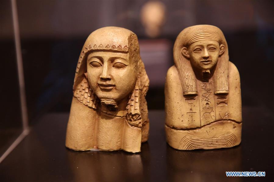 ROMANIA-BUCHAREST-TREASURES OF ANCIENT EGYPT-EXHIBITION