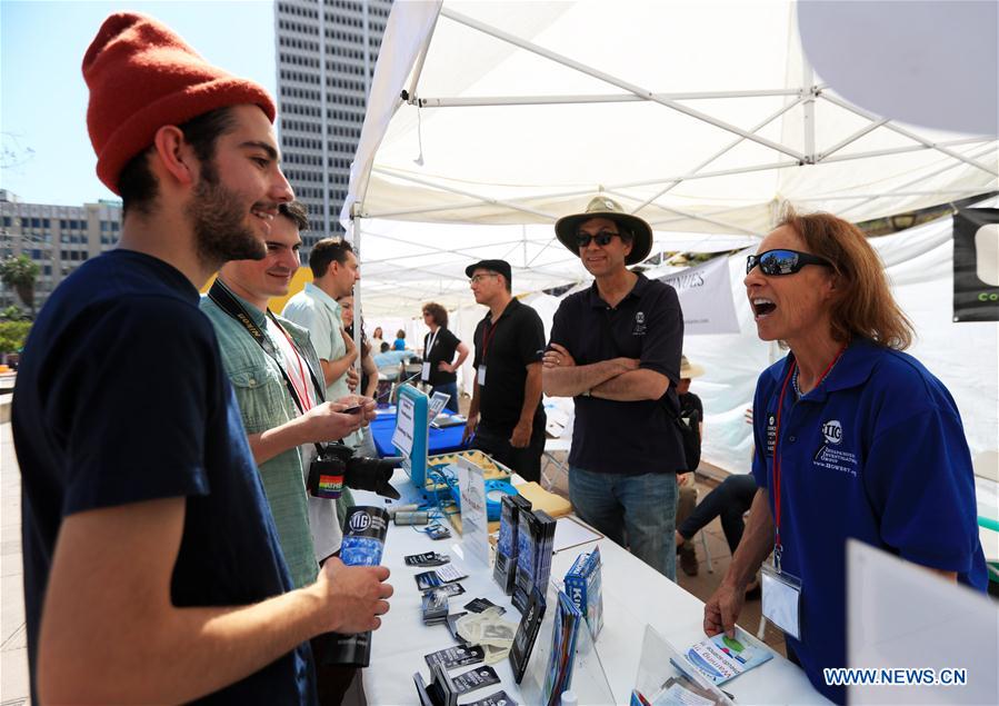 US-LOS ANGELES-MARCH FOR SCIENCE-ACTIVITY