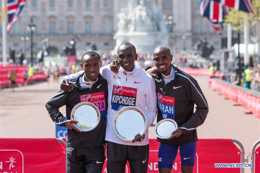 (SP)BRITAIN-LONDON-MARATHON 2018