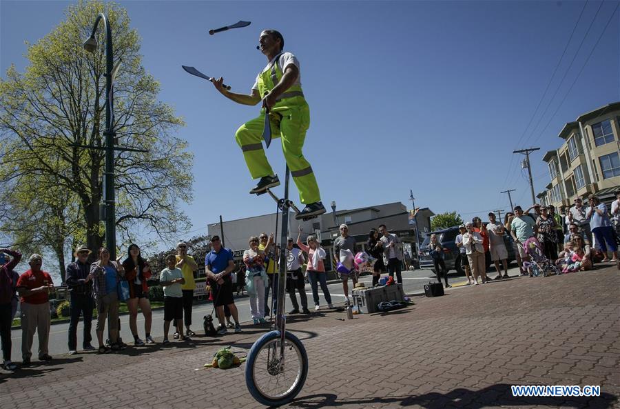 CANADA-WHITE ROCK-BUSKER FESTIVAL