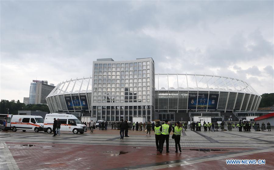 (SP)UKRAINE-KIEV-UEFA-STADIUM-CHAMPIONS LEAGUE FINAL