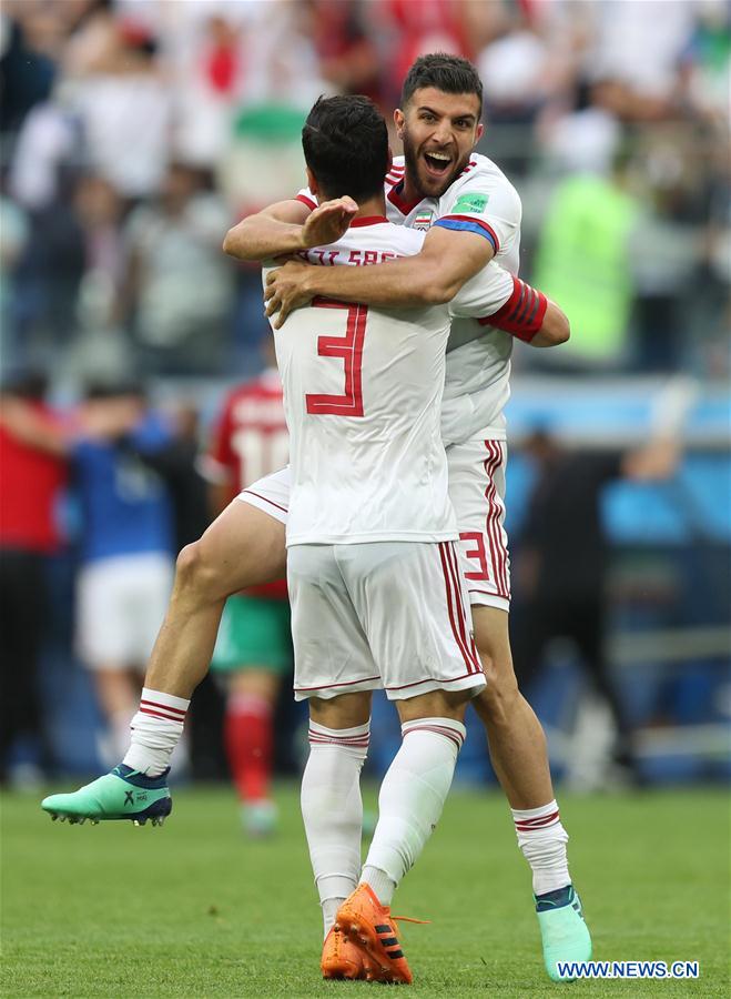 (SP)RUSSIA-SAINT PETERSBURG-2018 WORLD CUP-GROUP B-MOROCCO VS IRAN