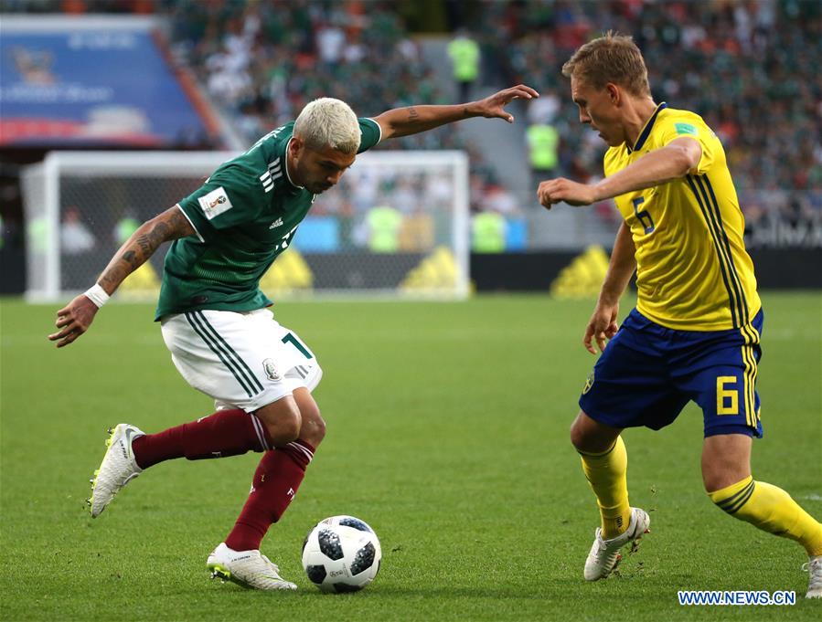 (SP)RUSSIA-YEKATERINBURG-2018 WORLD CUP-GROUP F-MEXICO VS SWEDEN