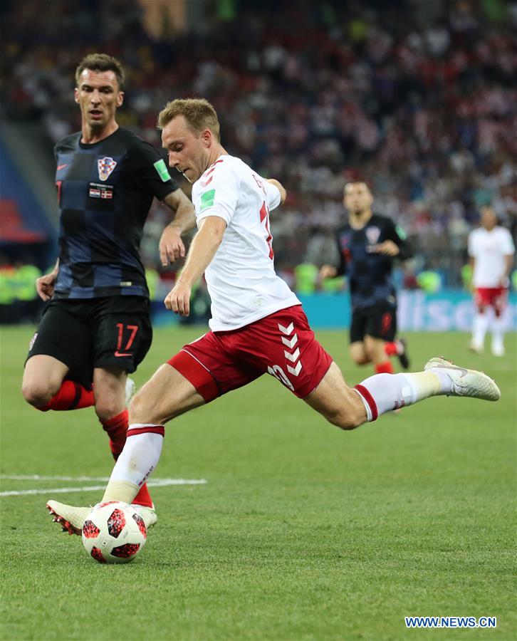 (SP)RUSSIA-NIZHNY NOVGOROD-2018 WORLD CUP-ROUND OF 16-CROATIA VS DENMARK