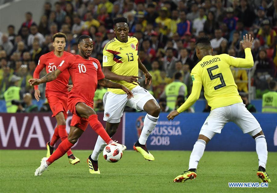 (SP)RUSSIA-MOSCOW-2018 WORLD CUP-ROUND OF 16-ENGLAND VS COLOMBIA