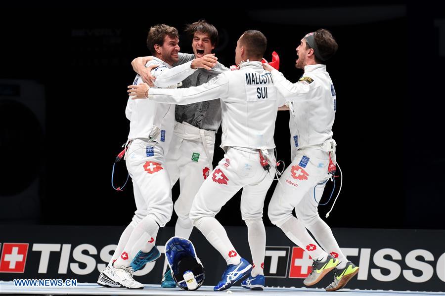 (SP)CHINA-JIANGSU-WUXI-FENCING-WORLD CHAMPIONSHIPS (CN)