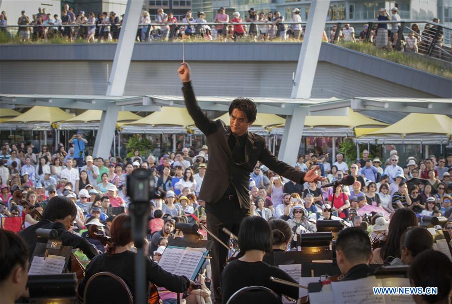 CANADA-VANCOUVER-OUTDOOR CONCERT