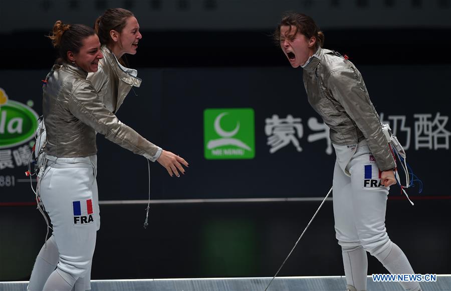 (SP)CHINA-JIANGSU-WUXI-FENCING-WORLD CHAMPIONSHIPS (CN)