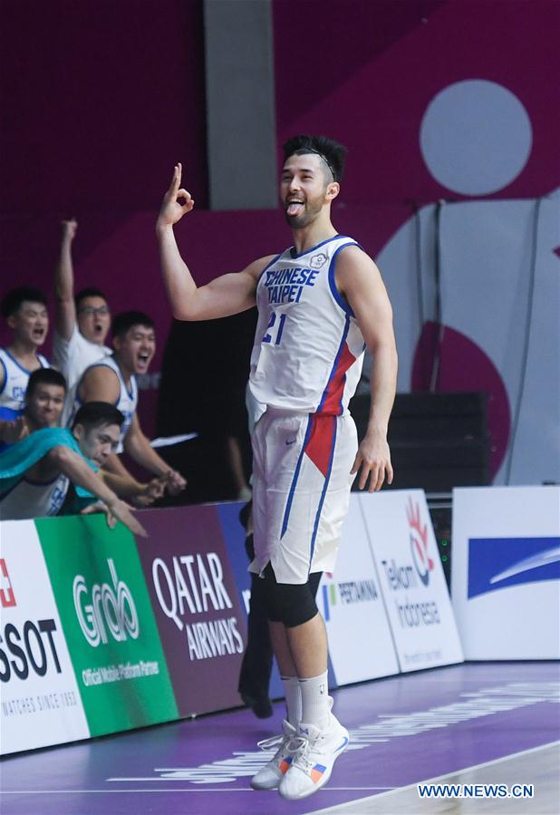 (SP)INDONESIA-JAKARTA-ASIAN GAMES-BASKETBALL-CHINESE TAIPEI VS JAPAN