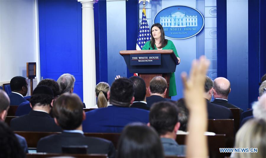 U.S.-WASHINGTON D.C.-WHITE HOUSE-PRESS BRIEFING