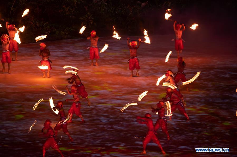 (SP)INDONESIA-JAKARTA-ASIAN GAMES-OPENING CEREMONY