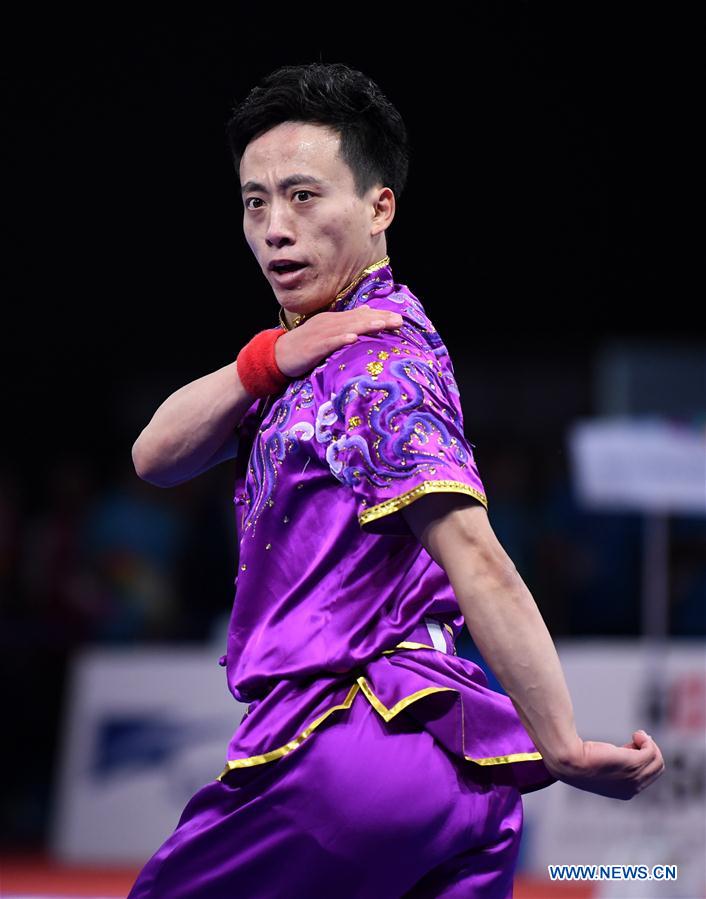 (SP)INDONESIA-JAKARTA-ASIAN GAMES-WUSHU-MEN’S CHANGQUAN