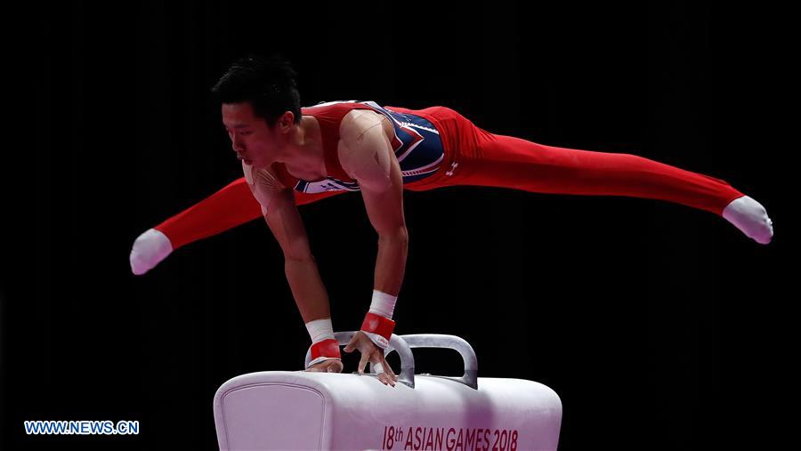 (SP)INDONESIA-JAKARTA-ASIAN GAMES-ARTISTIC GYMNASTICS