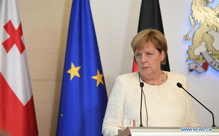 GEORGIA-TBILISI-GERMANY-MERKEL-VISIT