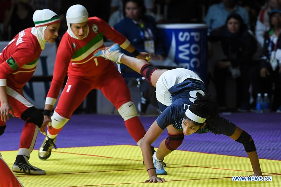 (SP)INDONESIA-JAKARTA-ASIAN GAMES-KABADDI-WOMEN'S TEAM