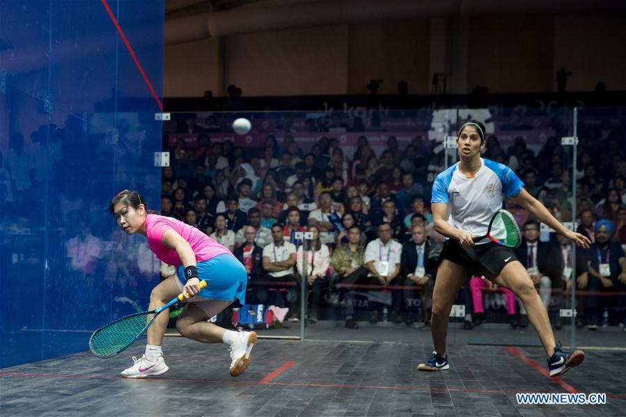 (SP)INDONESIA-JAKARTA-ASIAN GAMES-SQUASH