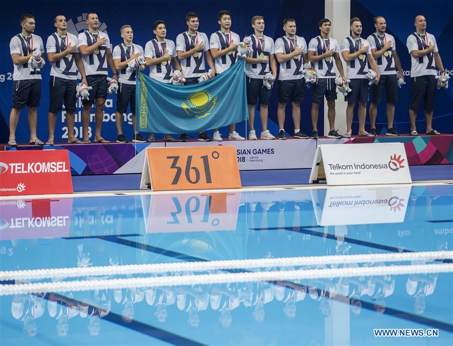 (SP)INDONESIA-JAKARTA-ASIAN GAMES-WATER POLO-MEN'S FINAL