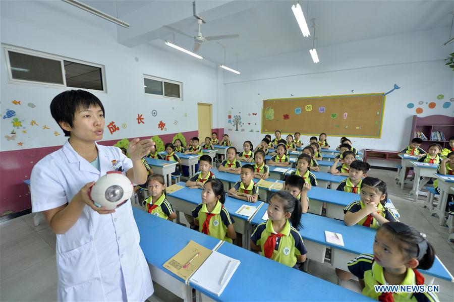 CHINA-HEBEI-SCHOOL OPENING DAY-EYE CARE (CN)