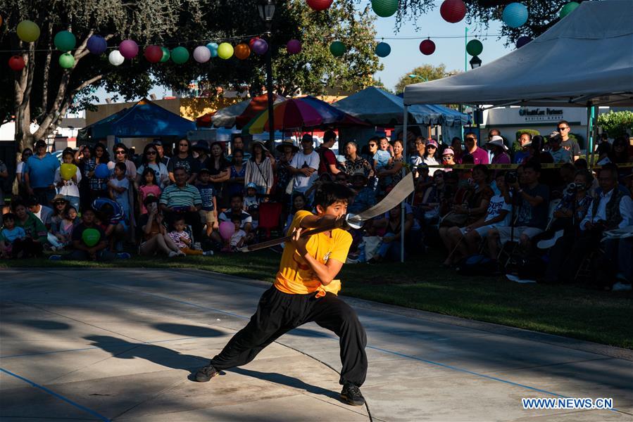 U.S.-LOS ANGELES-MID-AUTUMN DAY-CELEBRATION