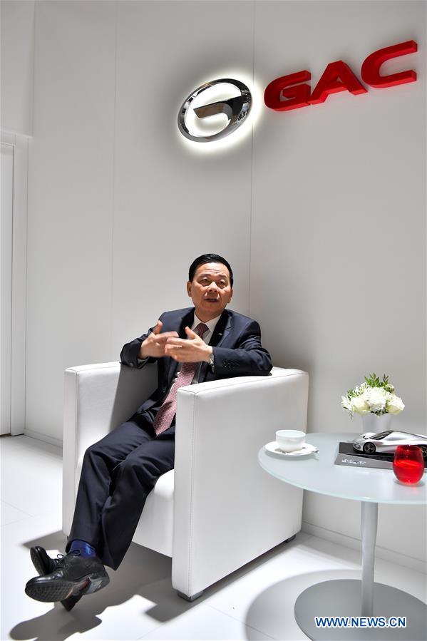 FRANCE-PARIS-CHINESE MOTOR-GAC-CEO