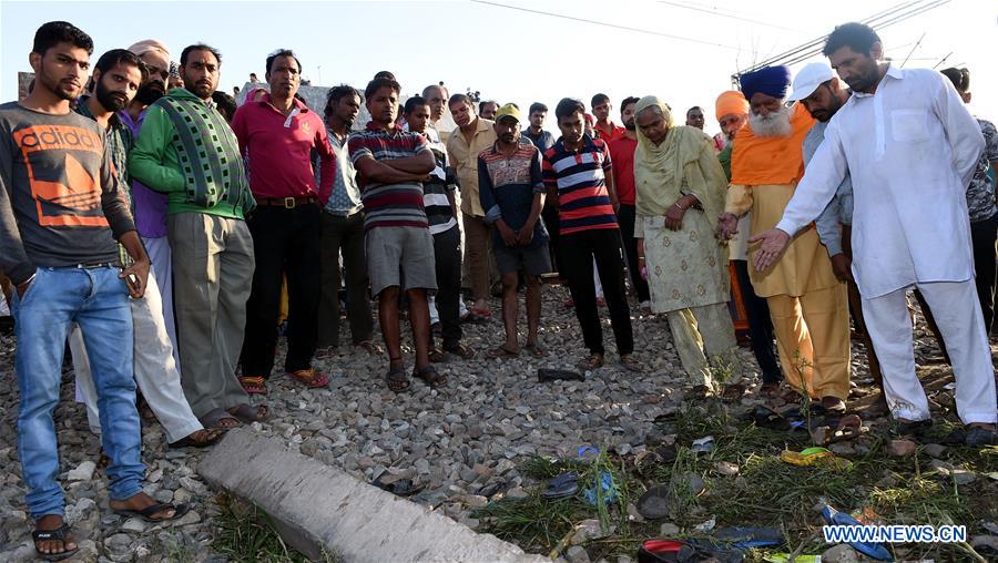 INDIA-PUNJAB-AMRITSAR-TRAIN ACCIDENT