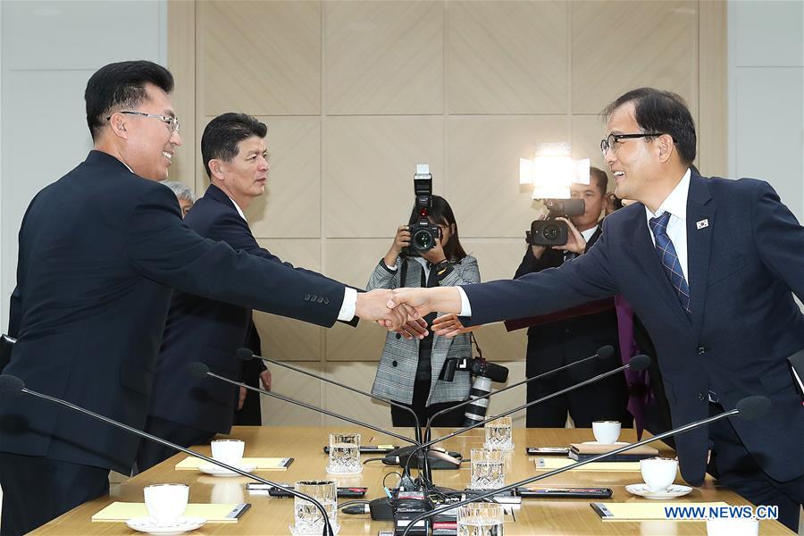 DPRK-KAESONG-SOUTH KOREA--FORESTRY COOPERATION-TALKS