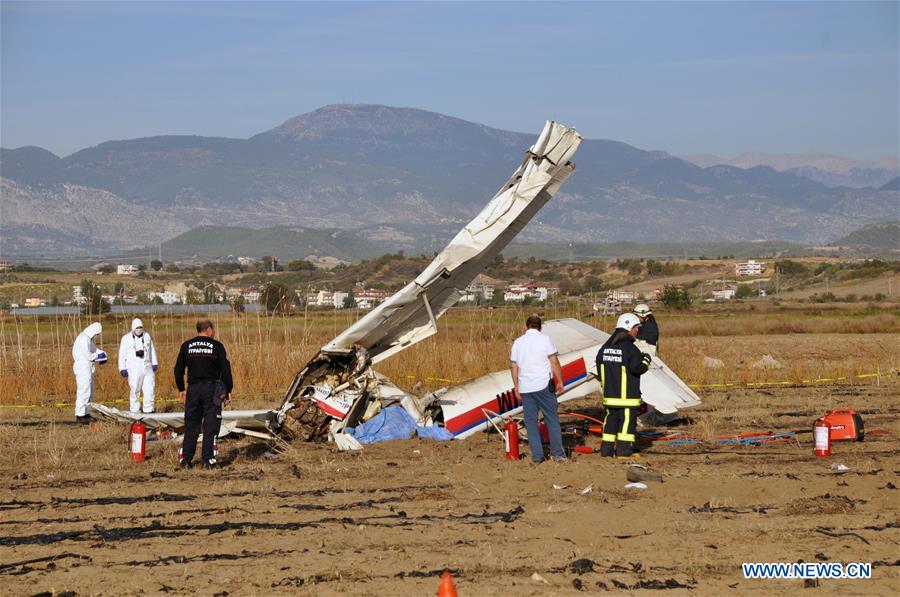 TURKEY-ANTALYA-PLANE-CRASH