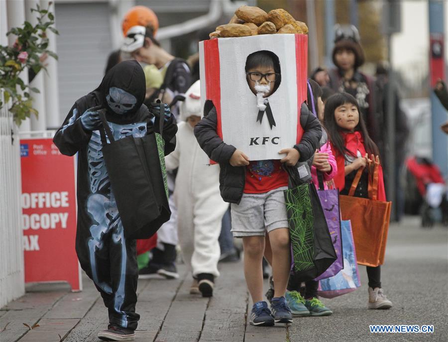 CANADA-VANCOUVER-HALLOWEEN