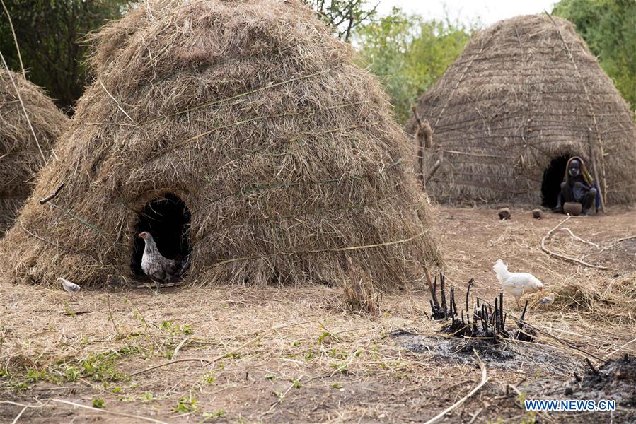 ETHIOPIA-SOUTHERN REGIONAL STATE-PRIMITIVE TRIBE-MURSI