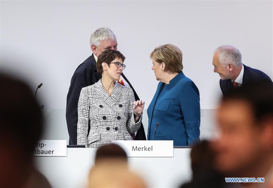 GERMANY-HAMBURG-CDU-PARTY CONFERENCE