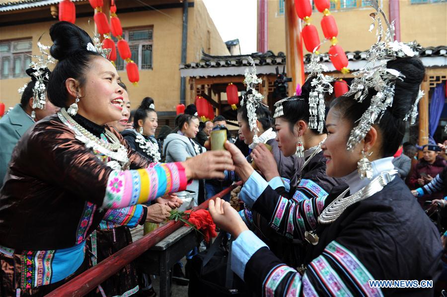 CHINA-GUIZHOU-NEW YEAR OF DONG ETHNIC GROUP (CN)