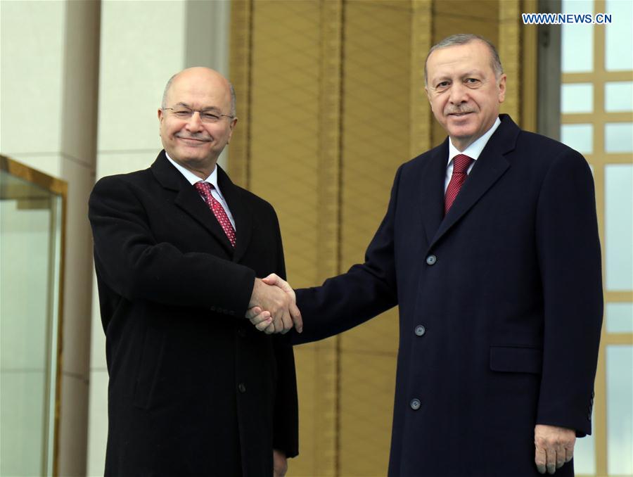 TURKEY-IRAQ-PRESIDENTS-MEETING