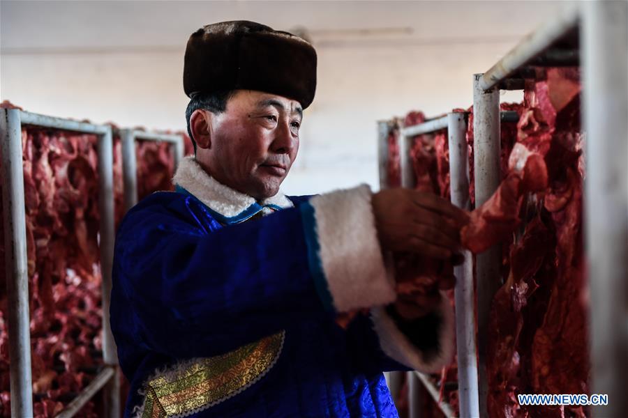 CHINA-INNER MONGOLIA-WEST UJIMQIN-AIR-DRIED BEEF (CN)