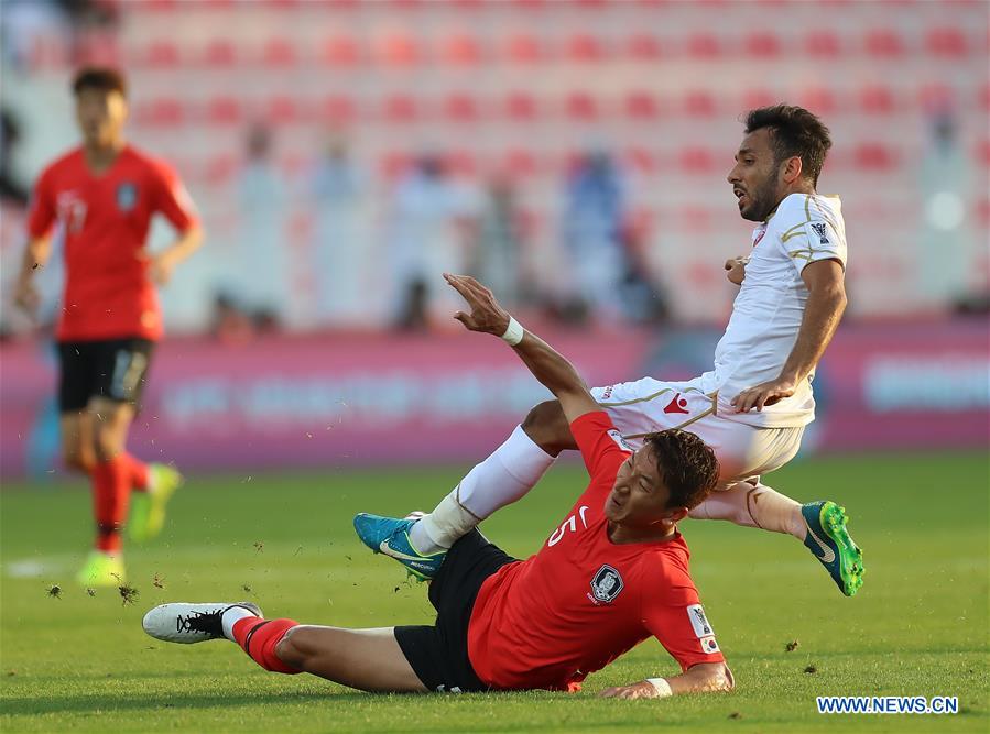 (SP)UAE-DUBAI-SOCCER-AFC ASIAN CUP 2019-KOR VS BHR