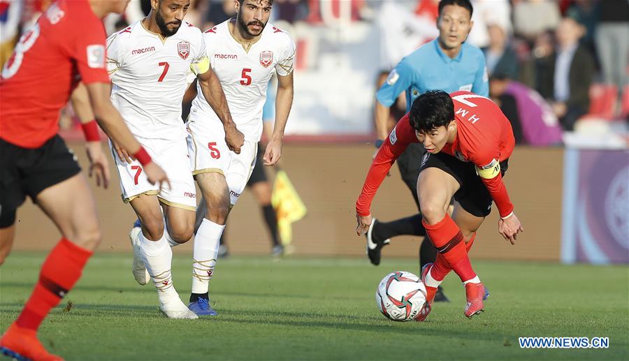 (SP)UAE-DUBAI-SOCCER-AFC ASIAN CUP 2019-KOR VS BHR