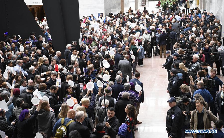 U.S.-WASHINGTON D.C.-PARTIAL GOVERNMENT SHUTDOWN-PROTEST