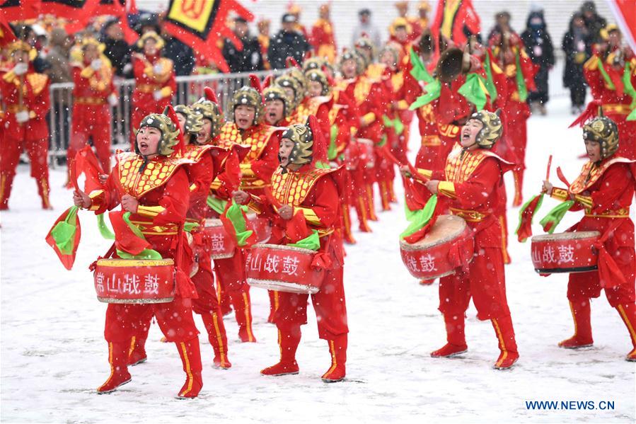 CHINA-HEBEI-SHIJIAZHUANG-DRUM PERFORMANCE (CN)