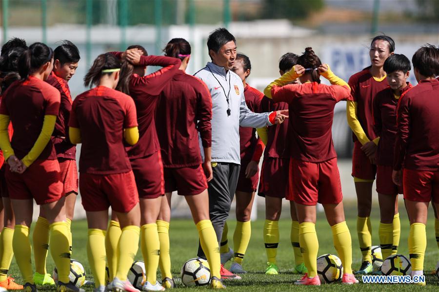 (SP)PORTUGAL-ALBUFEIRA-SOCCER-ALGARVE CUP-CHN-TRAINING SESSION