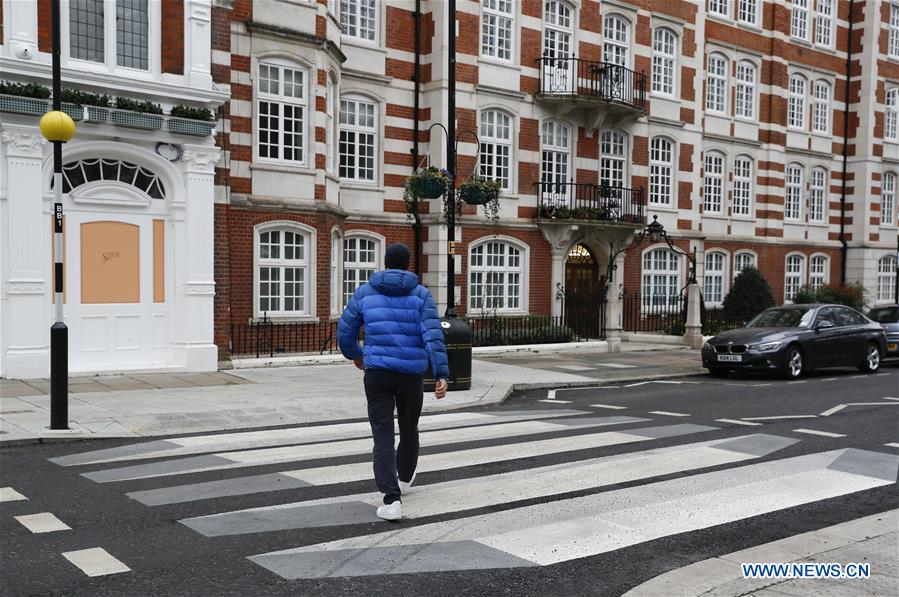 BRITAIN-LONDON-3D ZEBRA CROSSING