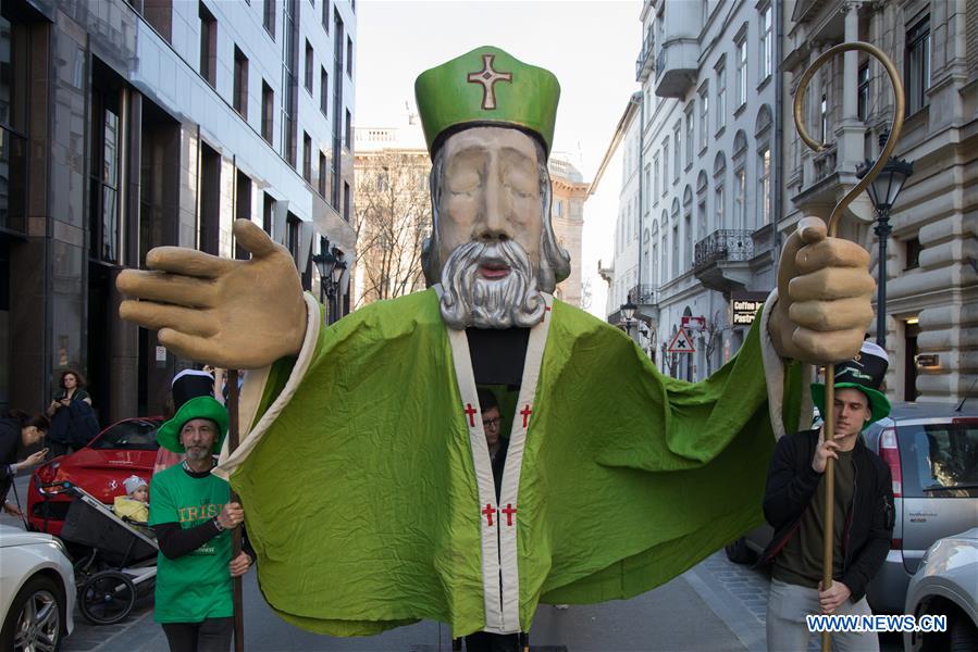 HUNGARY-BUDAPEST-SAINT PATRICK'S DAY-CELEBRATION