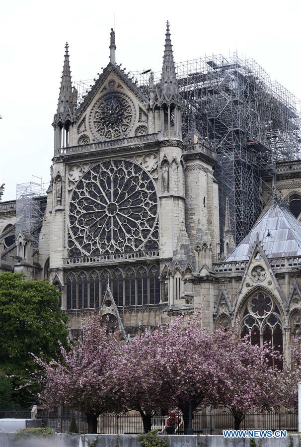 FRANCE-PARIS-NOTRE DAME CATHEDRAL-AFTERMATH