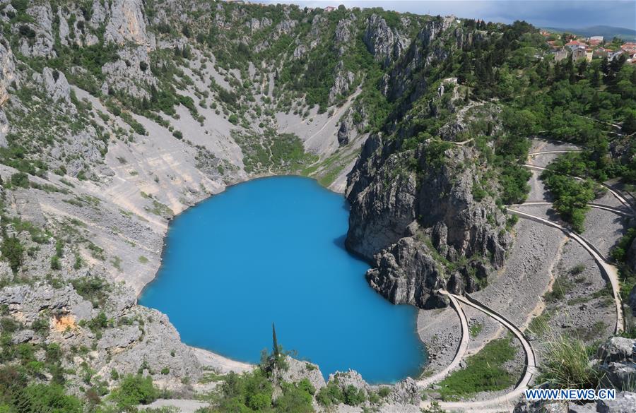 CROATIA-IMOTSKI-BLUE LAKE