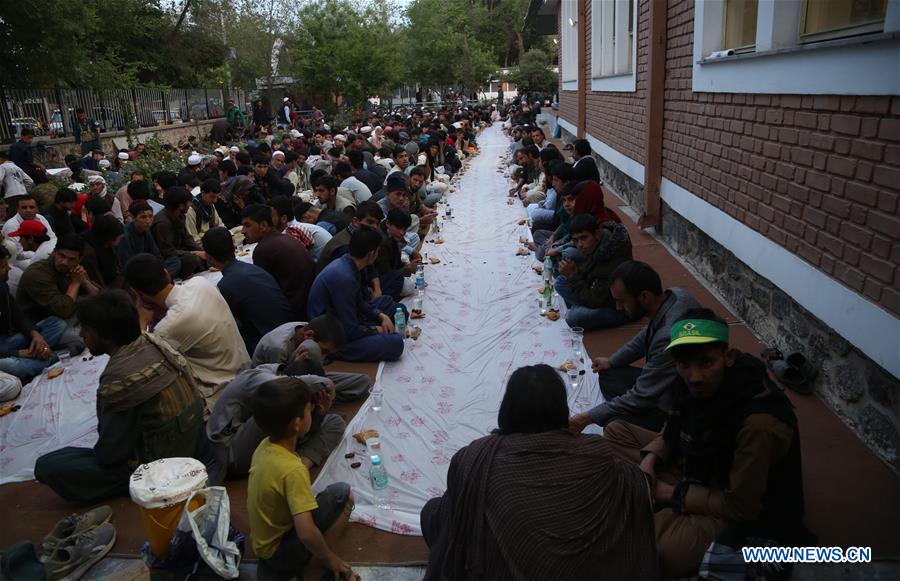 AFGHANISTAN-KABUL-RAMADAN-FOOD DISTRIBUTION