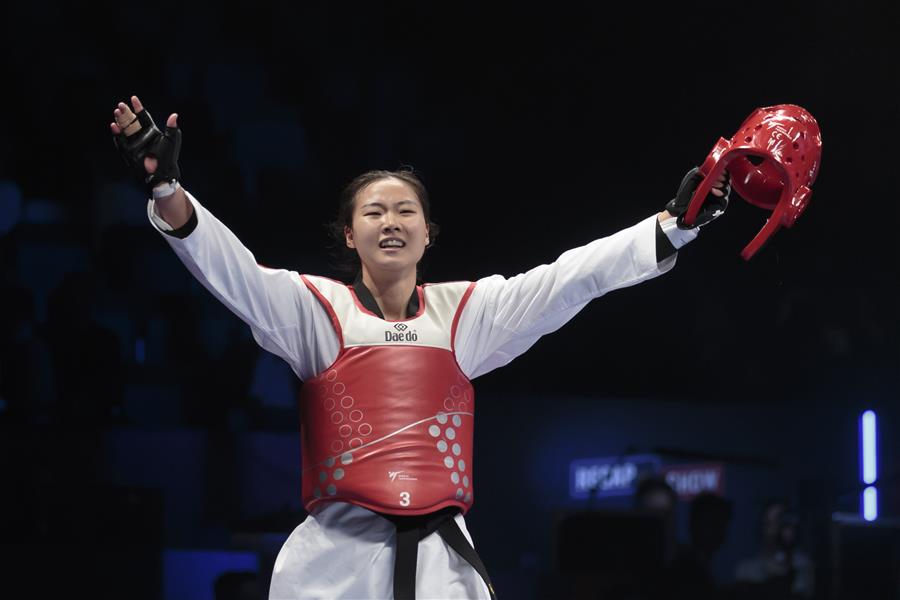 (SP)BRITAIN-MANCHESTER-TAEKWONDO-WORLD CHAMPIONSHIP-DAY 5